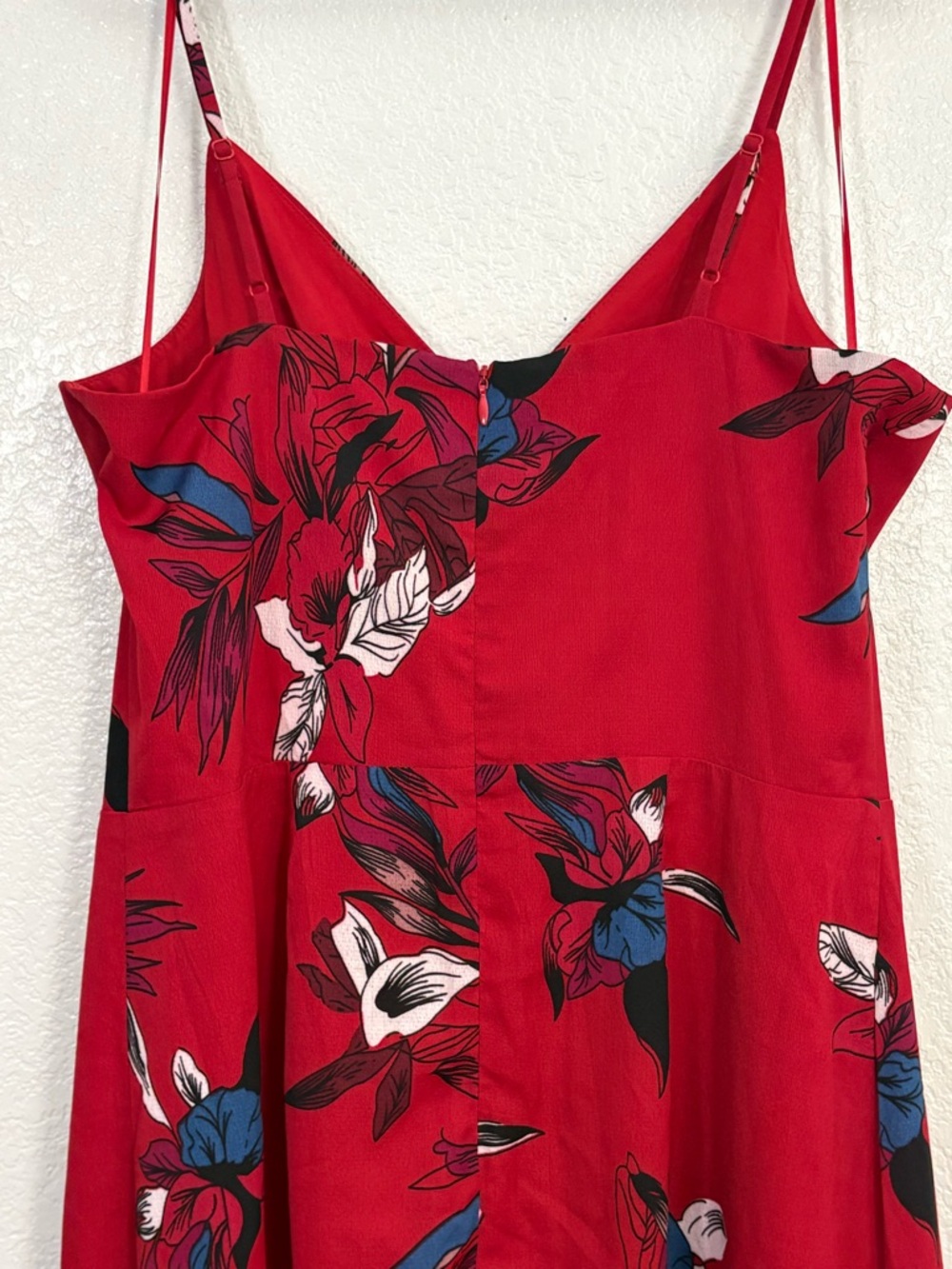 Chelsea28 Sleeveless Floral Faux Wrap Midi Dress - Picture 6 of 13